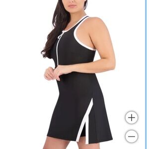 SAGE Collective Women's Active Dress with Inner Short